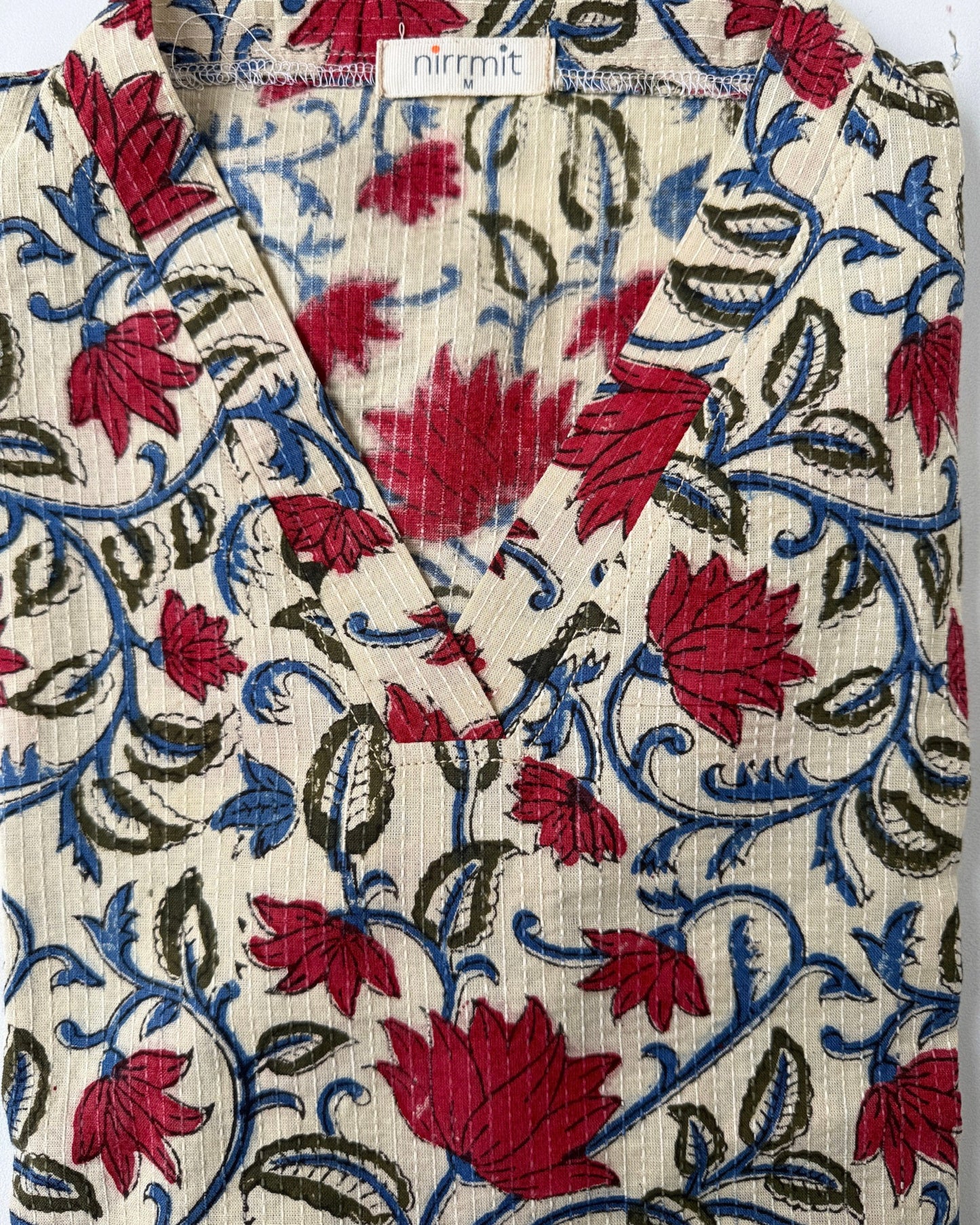 Crimson Vine Kurta
